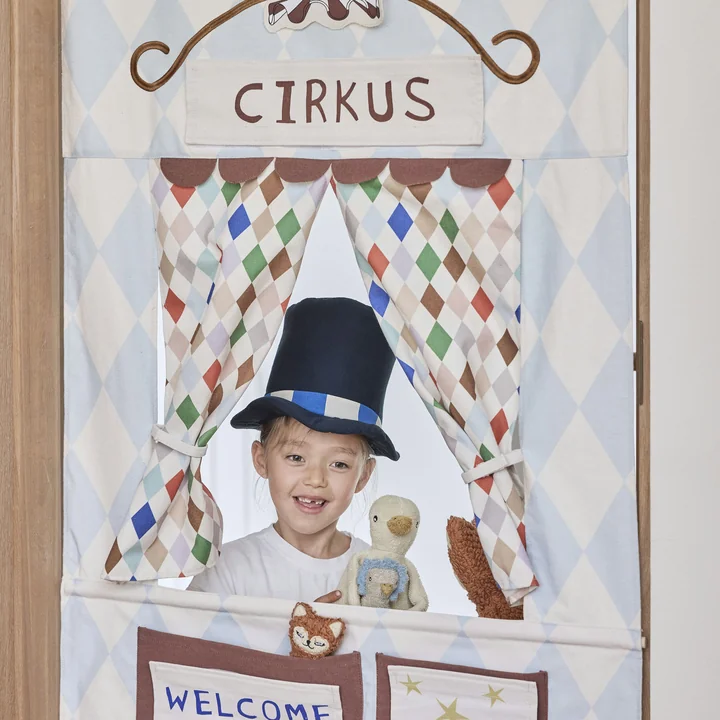 OYOY Mini - Theater & Circus Tapis de jeu de porte, multi