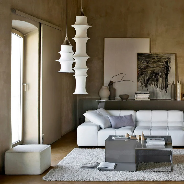 Artemide - Falkland 165 & 85 Lampe suspendue, blanche