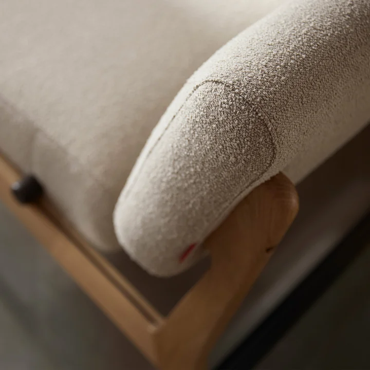 Innovation Living - Nolis Lit de jour, 213 x 92 cm, beige (539 Bouclé )