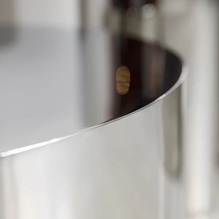 Innovation Living - Tin Drum Tables d'appoint, chrome