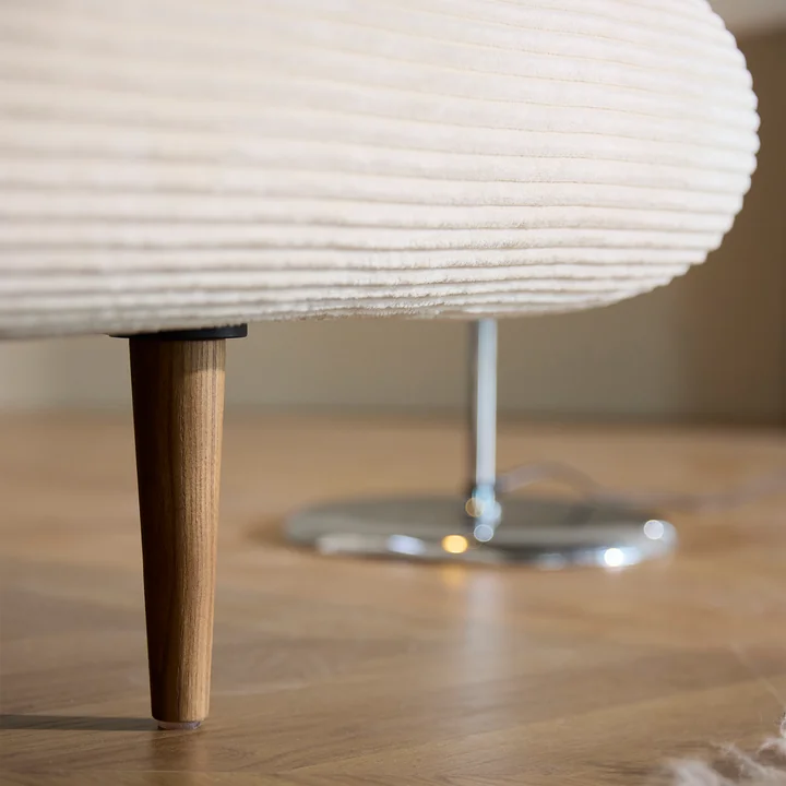 Innovation Living - Unfurl Lounger Canapé-lit, 200 x 121 cm, ivoire (594 Corduroy )