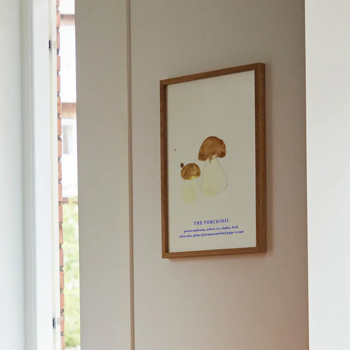 Paper Collective - The Porcini Poster, 30 x 40 cm