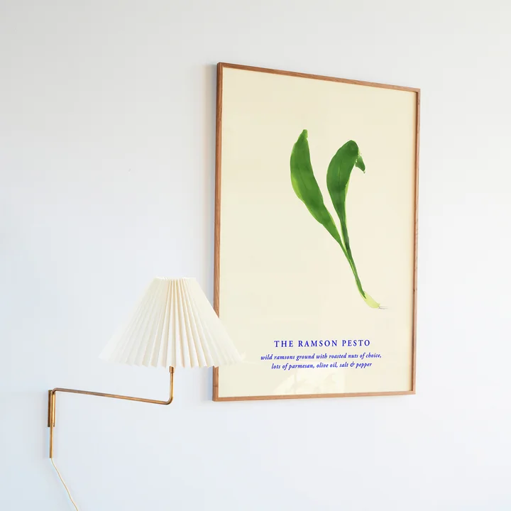 Paper Collective - The Ramson Pesto Poster, 70 x 100 cm