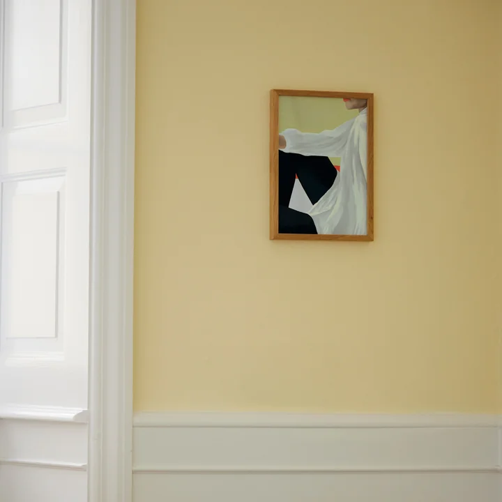 Paper Collective - White Shirt Poster, A4