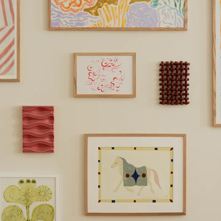 The Poster Club - Echo Relief et Interlace Décoration murale