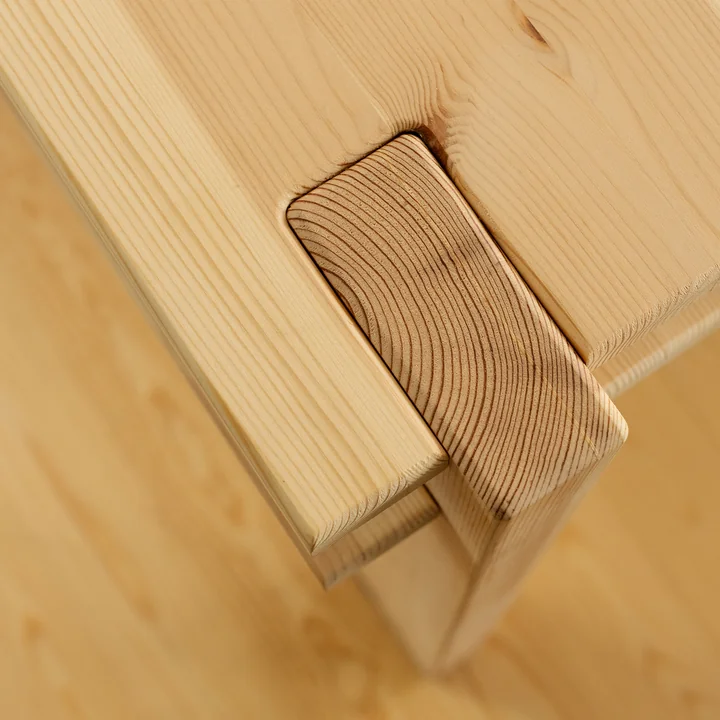 Karup Design - Tuck Table de salle à manger, 134 x 75 cm, pin naturel