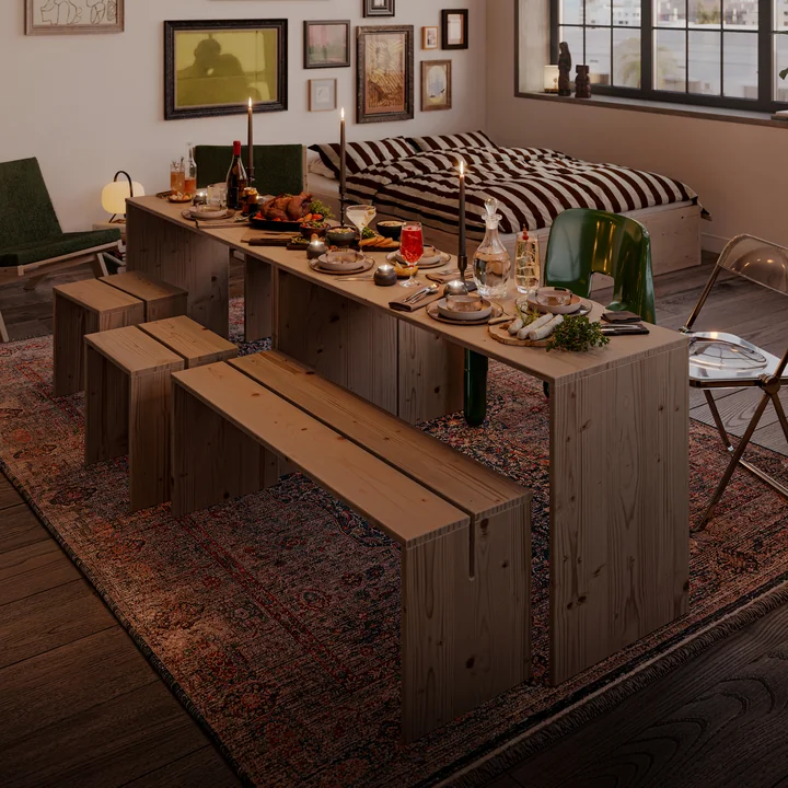 Karup Design - JOIN-IN Collection, Pin naturel