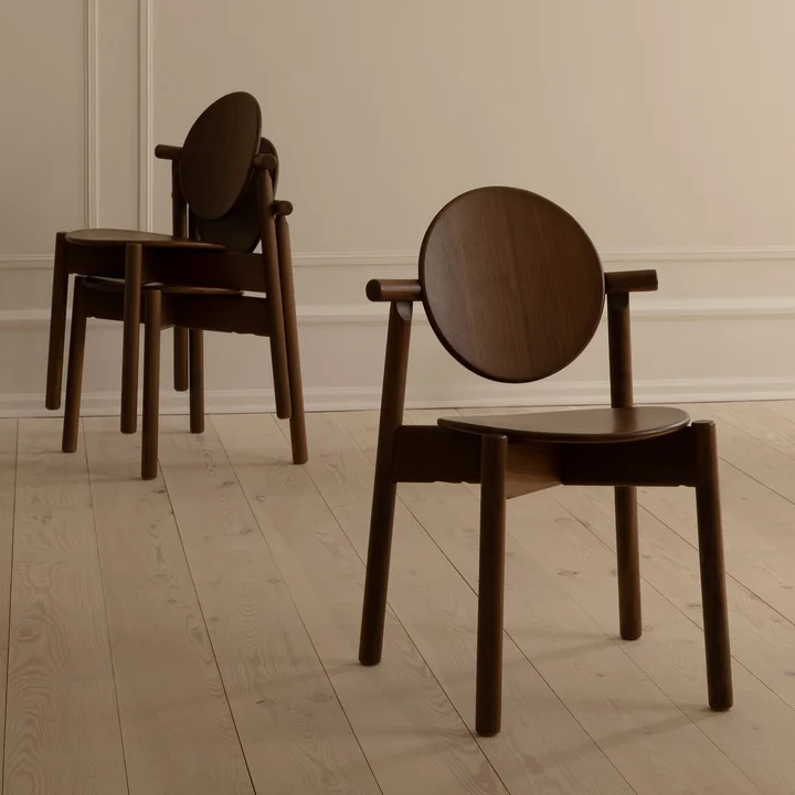 Umage - Heiko Chaise, Noyer