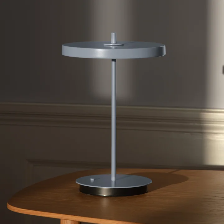 Umage - Asteria Move LED Lampe de table, monochrome, H 30,6 cm, pale blue