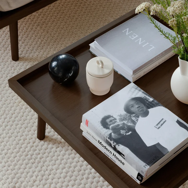 Umage - Lounge Around Shuffle Table basse, chêne foncé