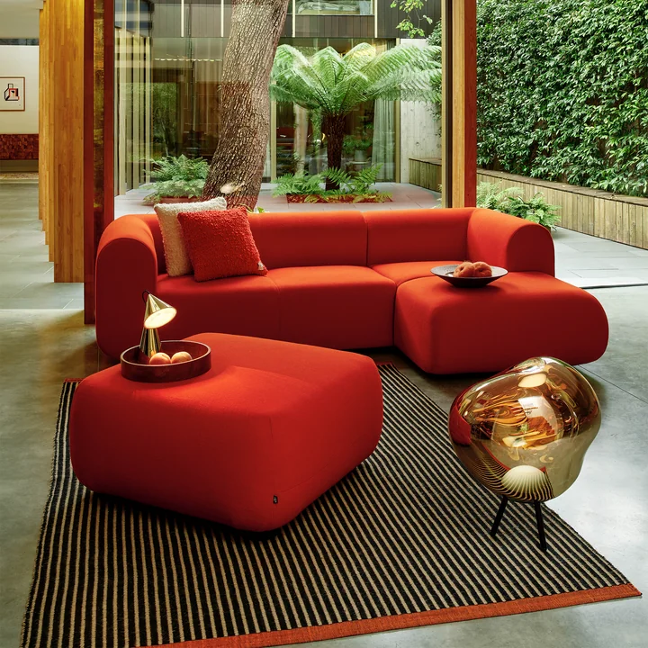 Tom Dixon - Line Tapis, noir