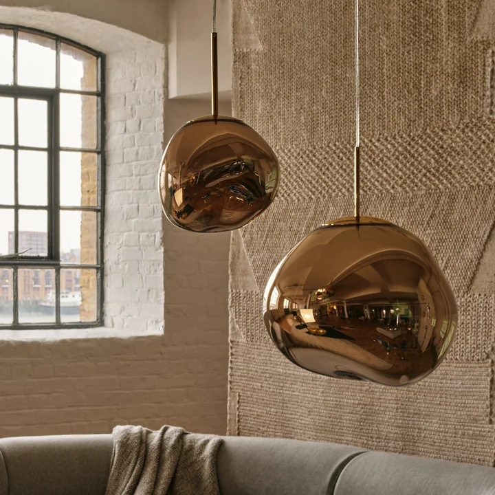 Tom Dixon - Melt Lampe suspendue, bronze