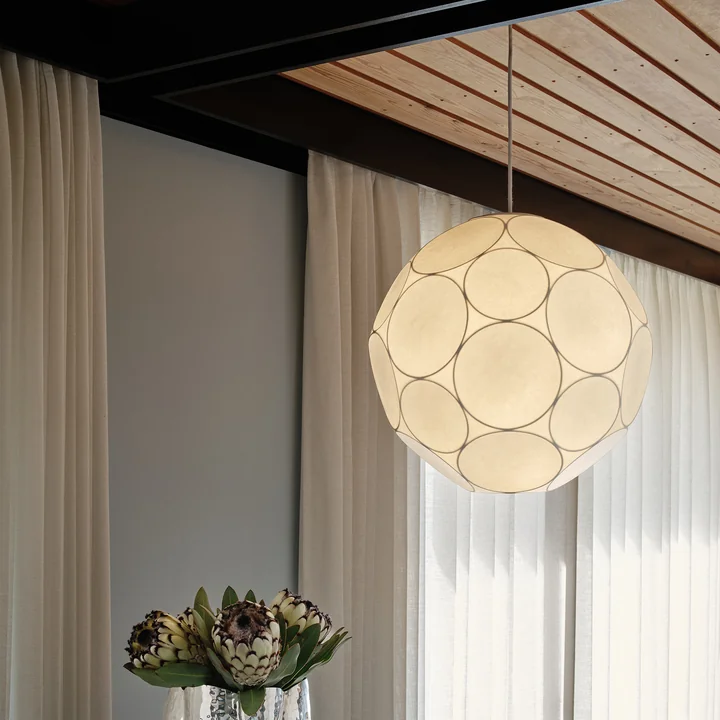 Tom Dixon - Soft Lampe à suspendre, blanc, Ø 45 cm