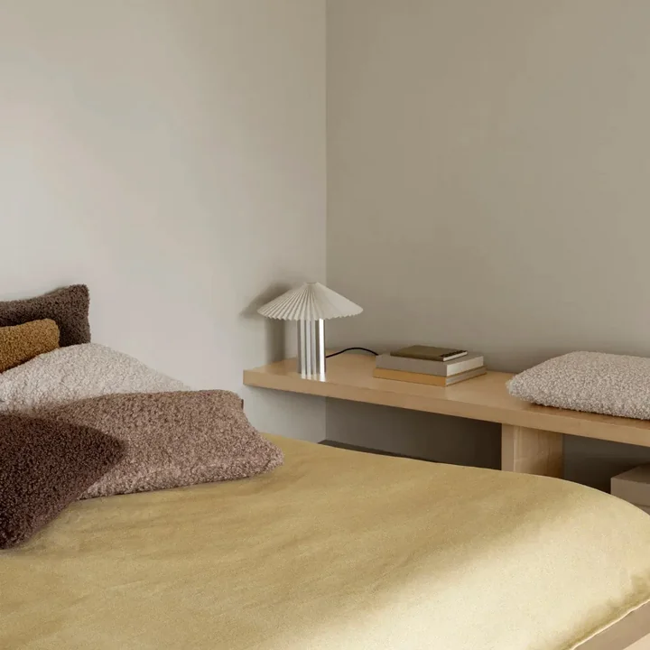 Taite lampe de table, lily white de Blomus