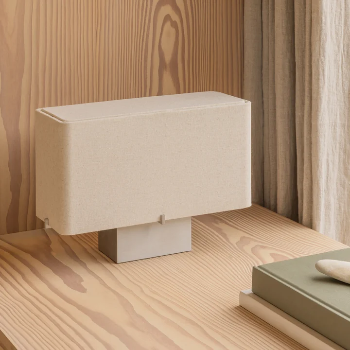 Audo - Nonna Lampe de table, H 24, aluminium