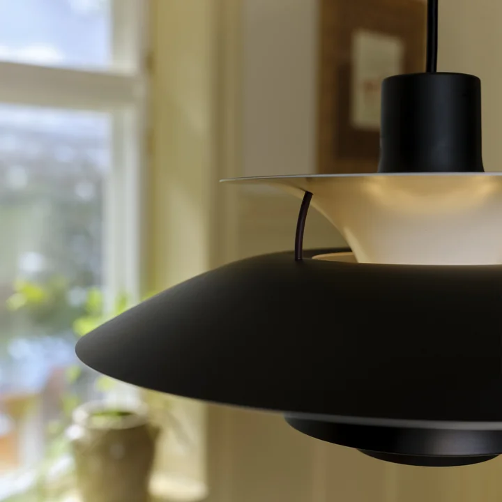 Louis Poulsen - PH 5 lampe suspendue, noir (Black Edition 2025)