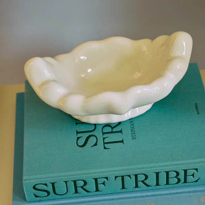 HKliving - New Classics Coupe décorative, eggshell