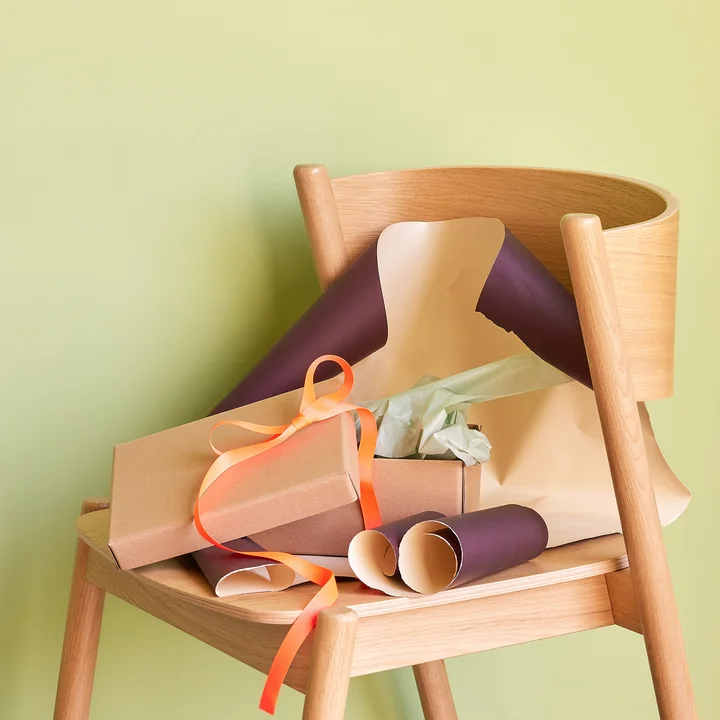 Hübsch Interior - Oblique Chaise, chêne / naturel