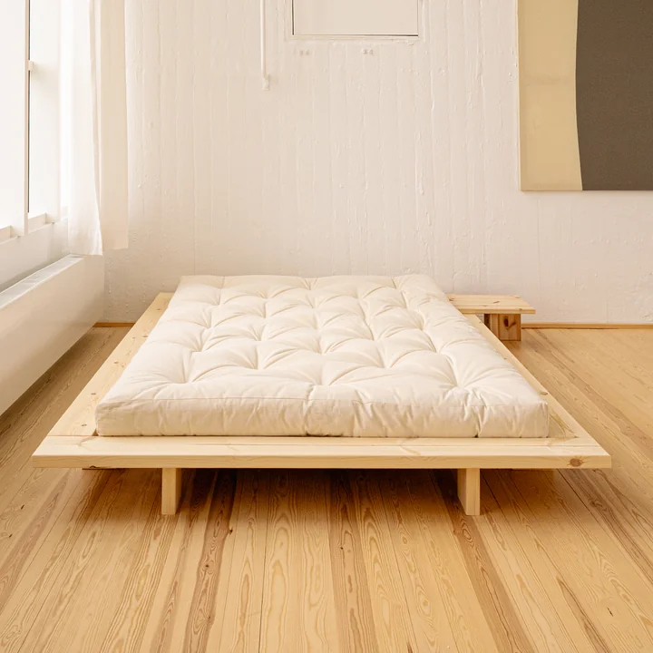 Karup Design - Matelas Futon, blanc naturel