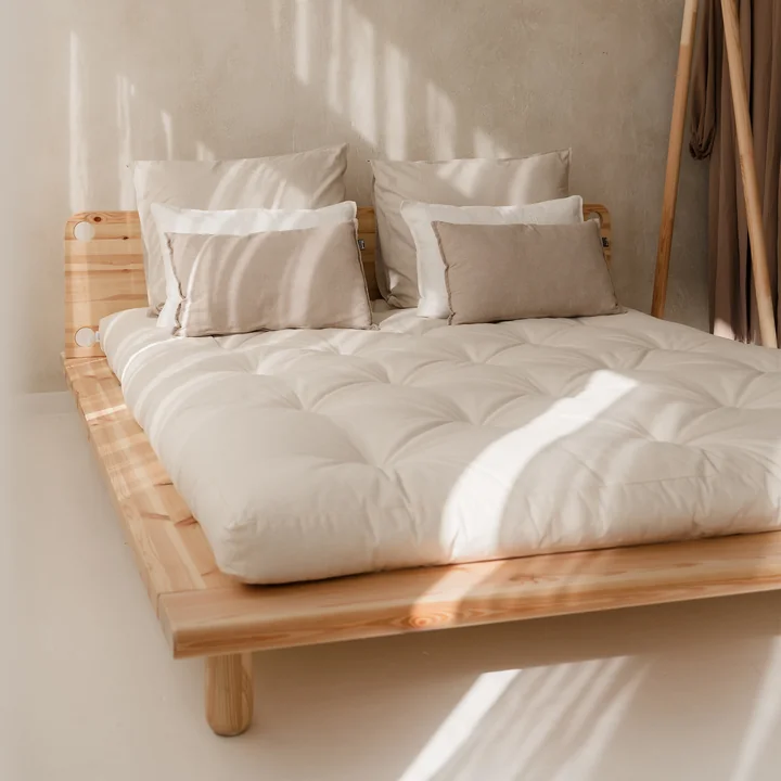 Karup Design - Matelas Futon, 160 x 200 cm, blanc naturel