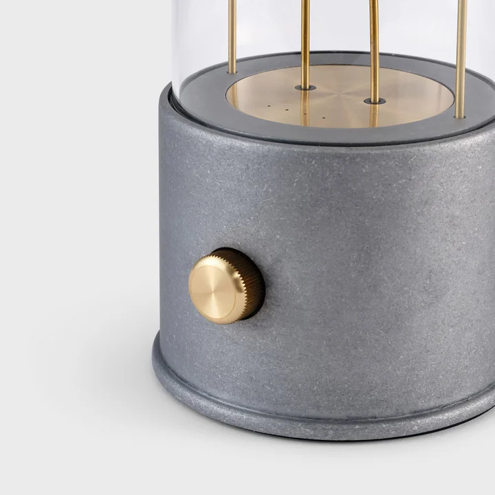 Tala - The Rugged Muse Lampe de table à accu, aluminium raw