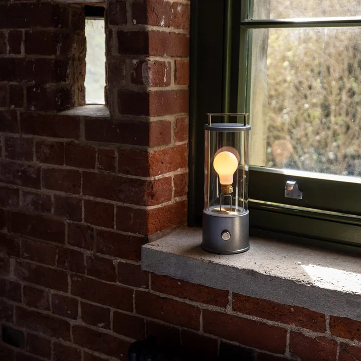 Tala - The Rugged Muse Lampe de table à accu, aluminium raw