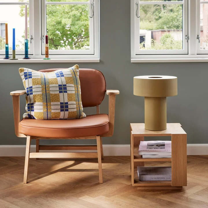 Hübsch Interior - Haze Chaise longue, chêne naturel / brun