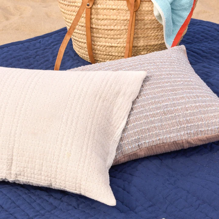 Hübsch Interior - Haikei coussin, 50 x 80 cm, gris clair