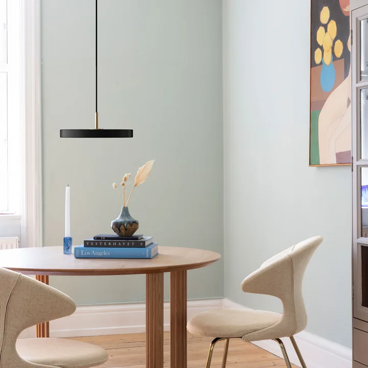 Umage - Asteria Mini lampe LED suspendue, laiton / noir