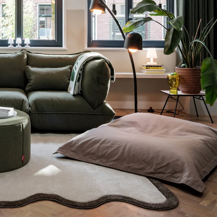 Fatboy - Pouf Original Canvas, taupe gris