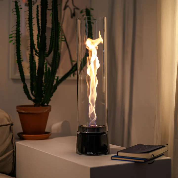 höfats - Spin air feu de table 1200, émail noir