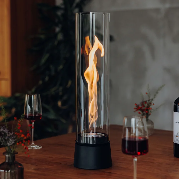 höfats - Spin air feu de table 1200, noir mat