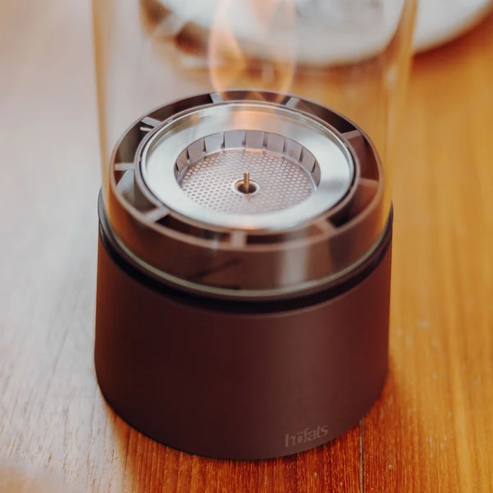 höfats - Spin air feu de table 1200, brun rouille