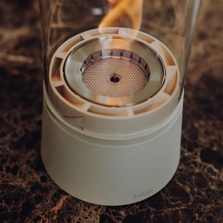 höfats - Spin air feu de table 1200, crème