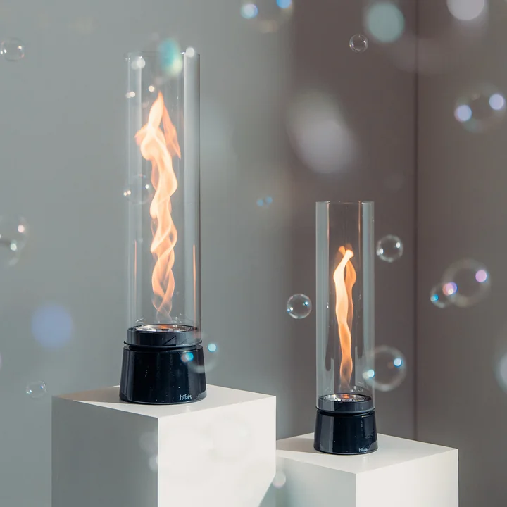 höfats - Spin air feu de table 900 et 1200, émail noir