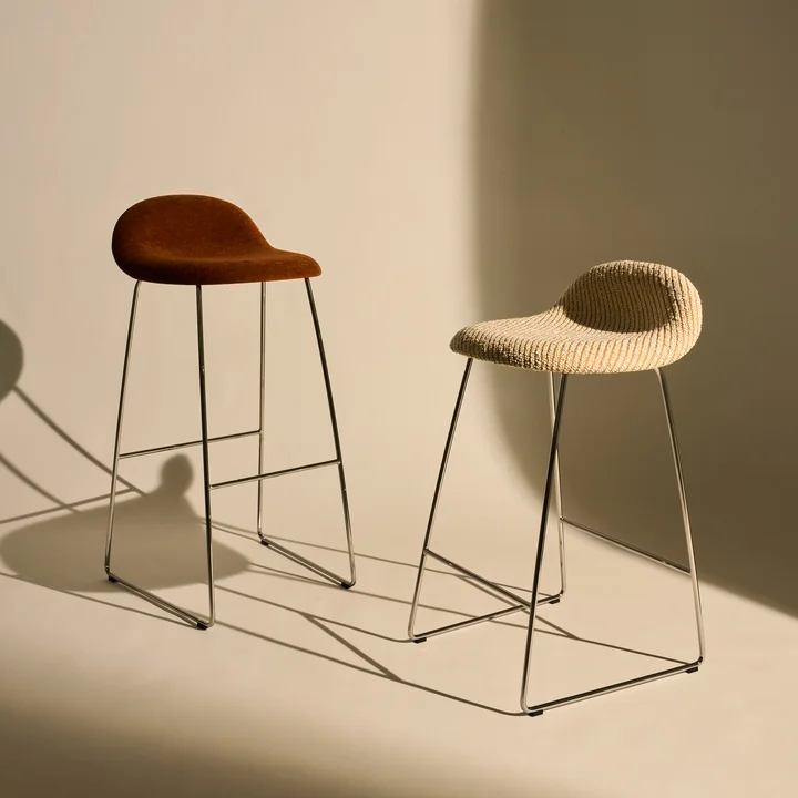 Gubi - Tabouret de bar 3D