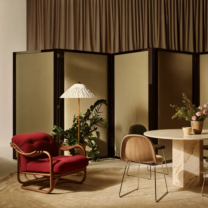 Gubi - Poltrona Tria Fauteuil de salon