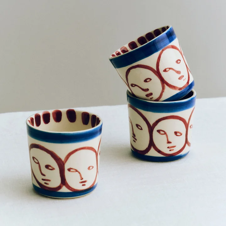 HAY - La Pittura tasse, 240 ml, la faccia