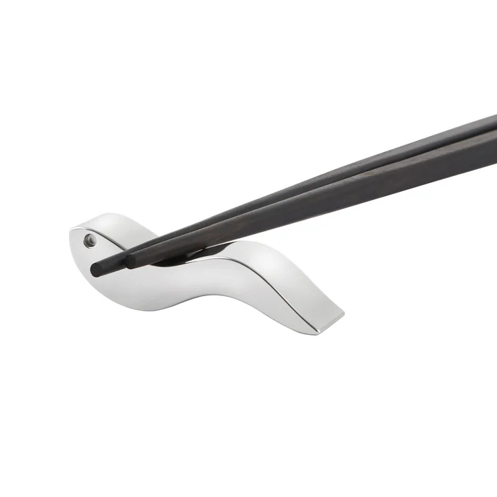 Alessi - Anna Stick baguettes, noir / acier inoxydable