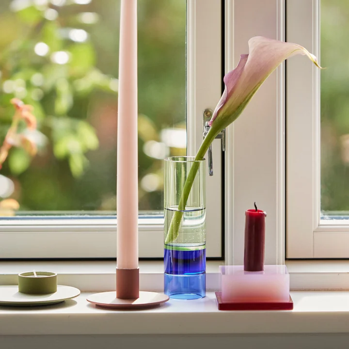 Hübsch Interior - Dust Bougeoir, rose