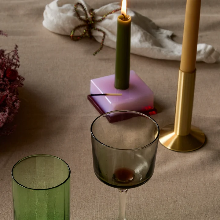 Hübsch Interior - Dust Bougeoir, rose