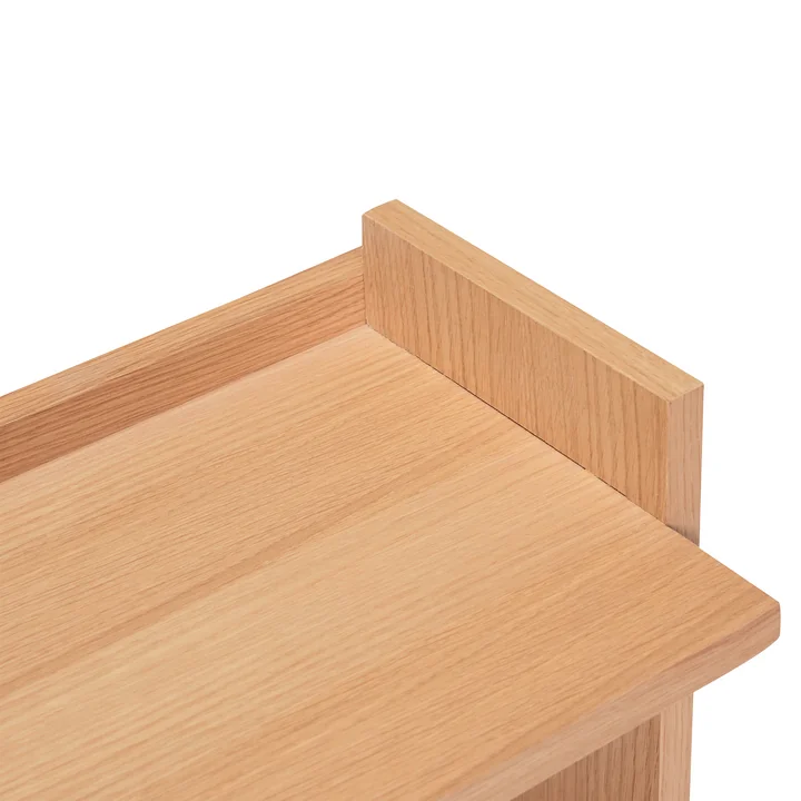 Hübsch Interior - Forma Étagère murale, 100 x 44 cm, chêne naturel