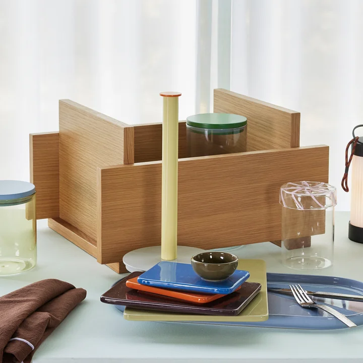 Hübsch Interior - Forma Étagère murale, 34 x 44 cm, chêne naturel