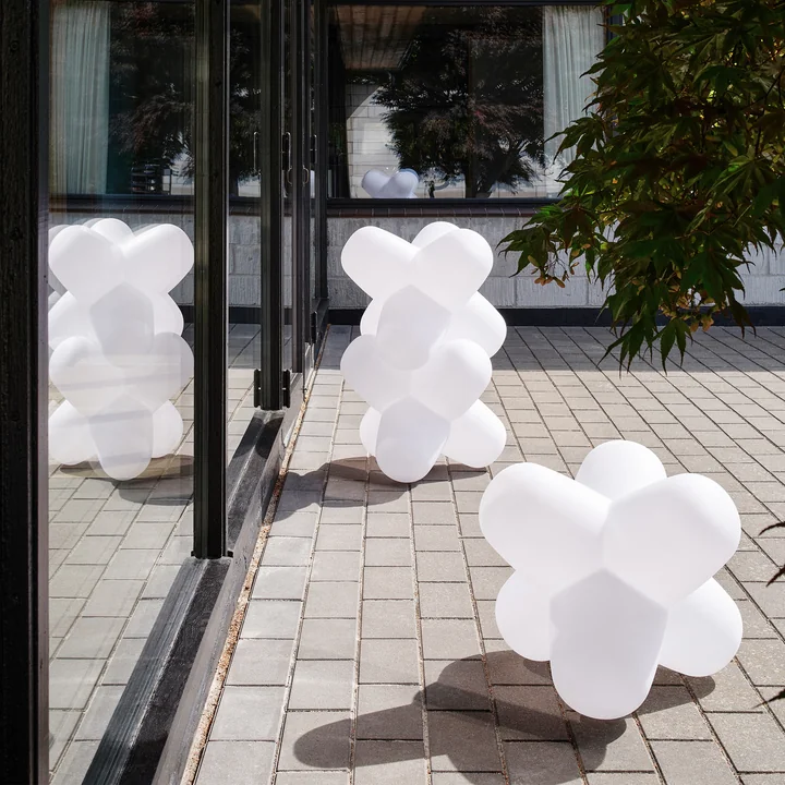 Tom Dixon - Jack Lampe LED d'extérieur avec batterie, blanche