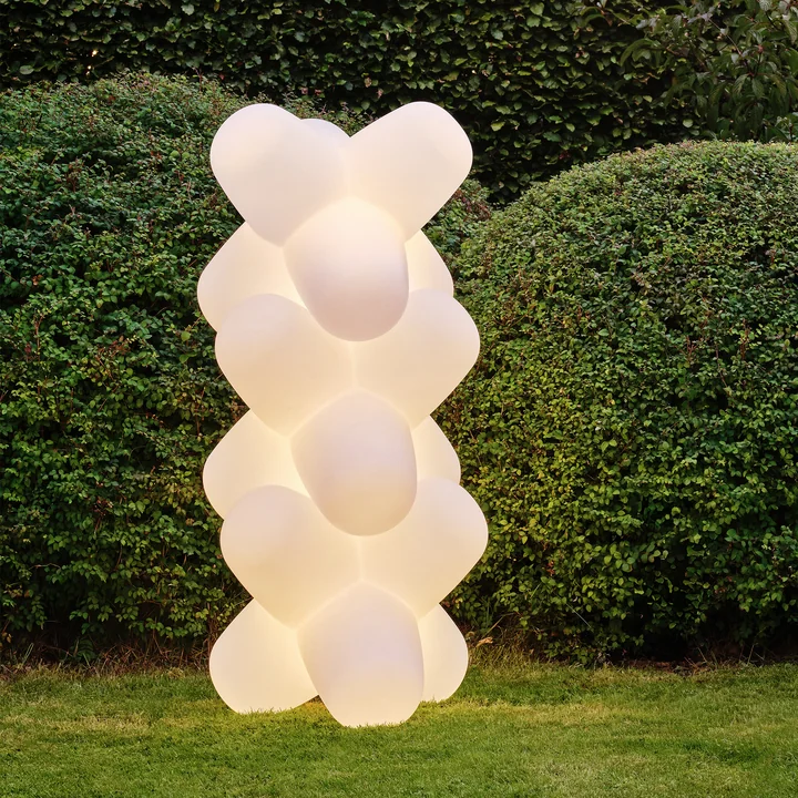 Tom Dixon - Jack Lampe LED d'extérieur avec batterie, blanche