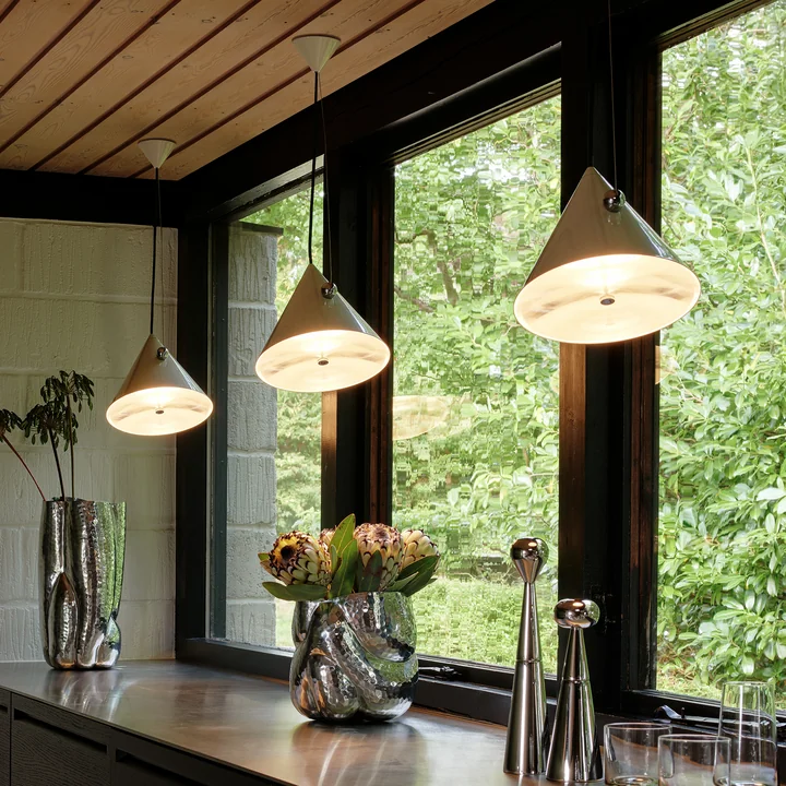 Tom Dixon - Pose LED Lampe suspendue, Ø 25 cm, putty