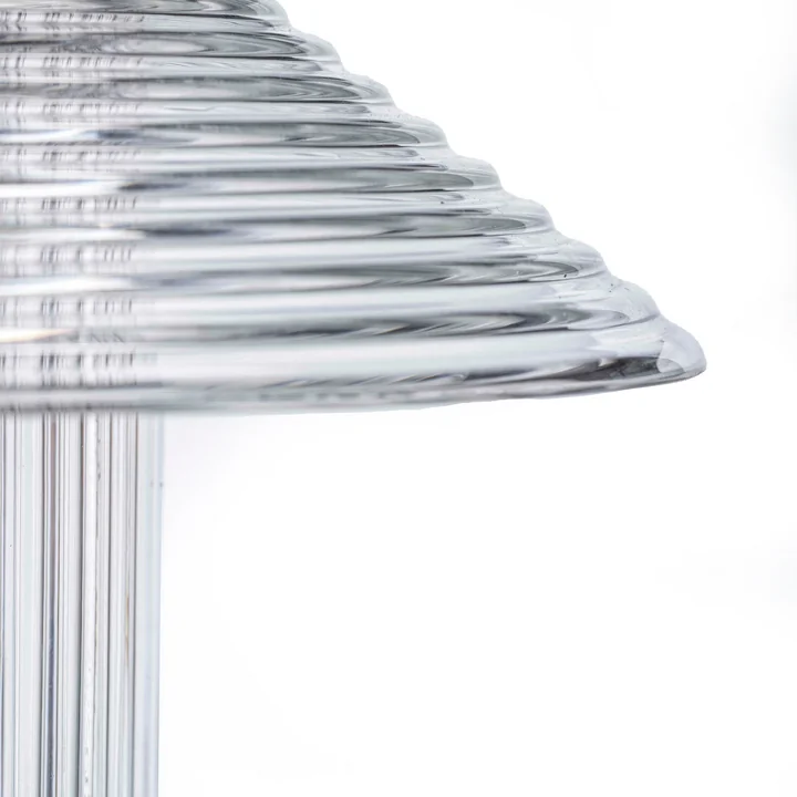 FDB Møbler - Sletterhage Lampe de table à accu, aluminium argenté