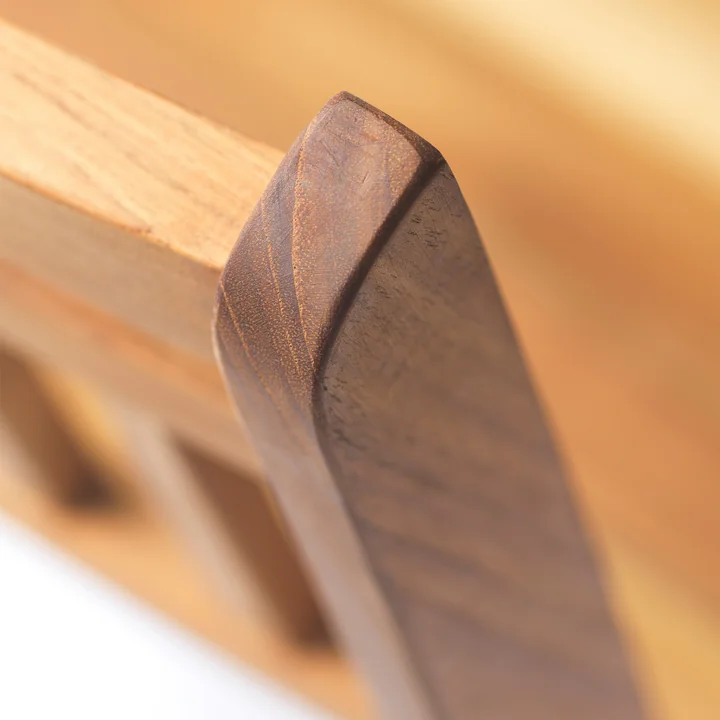 FDB Møbler - Lilleø M23 Chaise pliante, teck naturel huilé