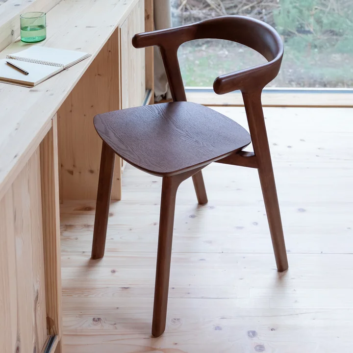 Zuiver - Northwood Chaise, noix