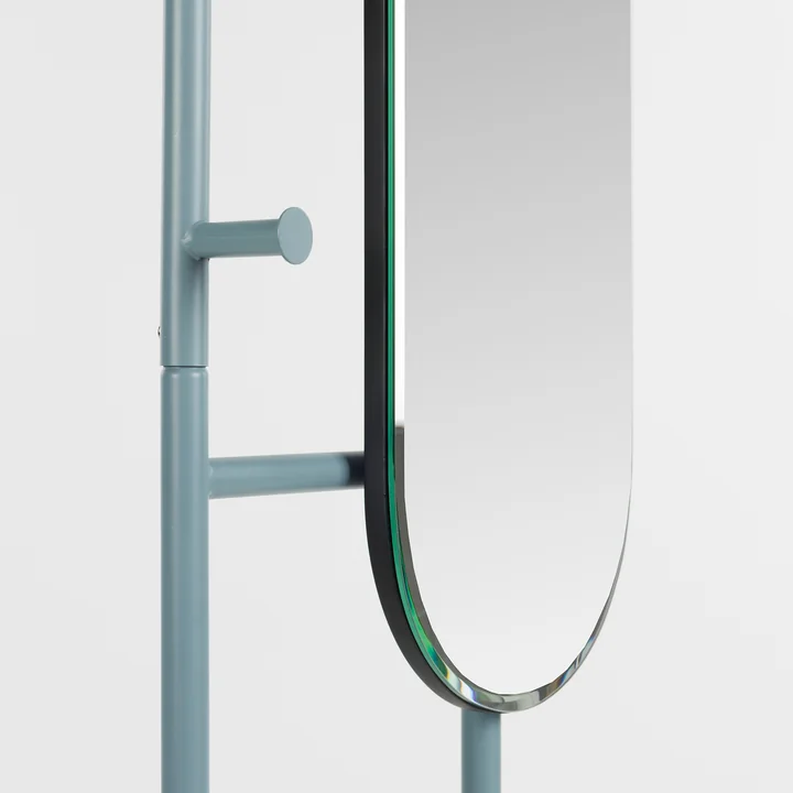 Zuiver - Vero miroir sur pied, bleu